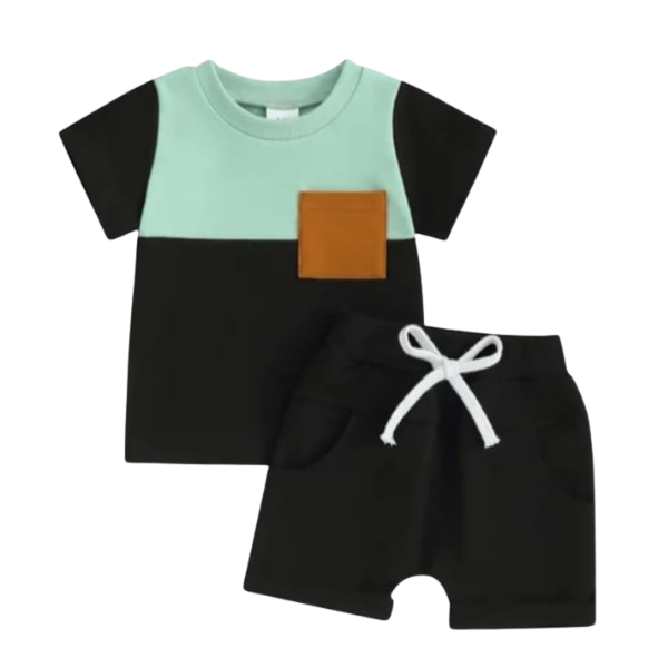 Baby & Kids 2pcs  Printed T-shirt Set (3mths-6yrs)