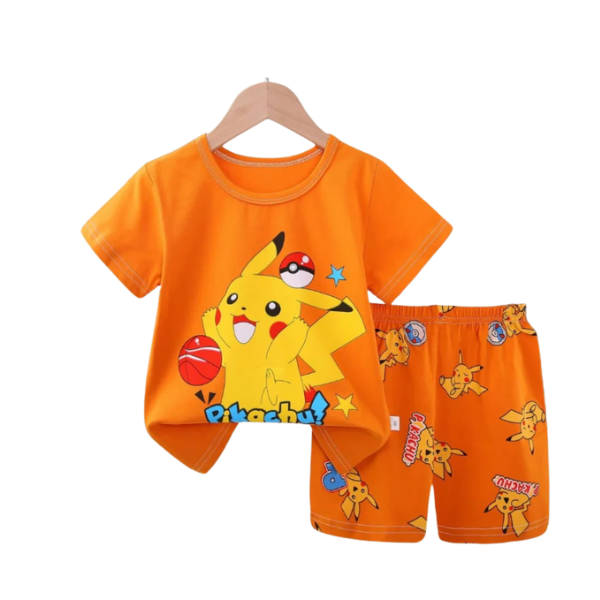 Baby & Kids 2pcs  Printed T-shirt Set (3mths-7yrs)