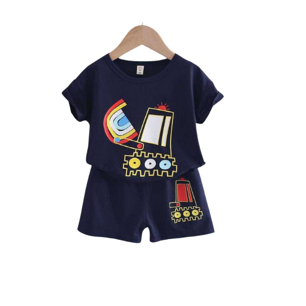 Baby & Kids 2pcs  Printed T-shirt Set (3mths-6yrs)