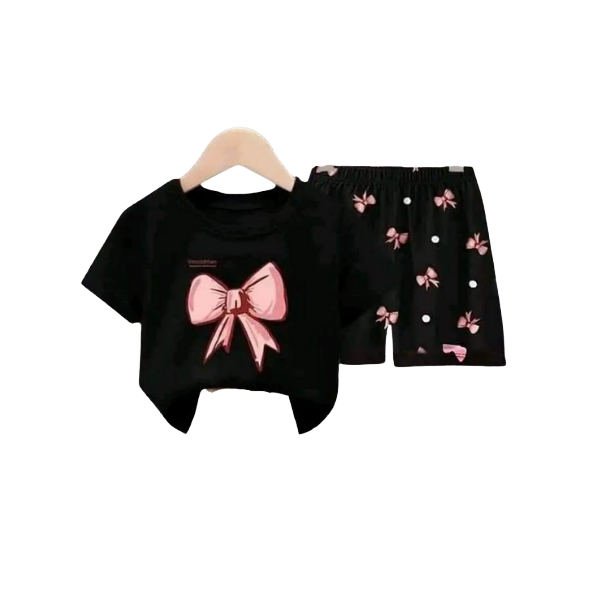 Baby & Kids 2pcs  Printed T-shirt Set (3mths-6yrs)