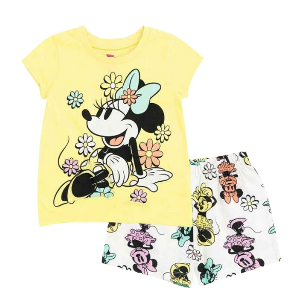 Baby & Kids 2pcs Printed T-shirt Set (3mths-7yrs)