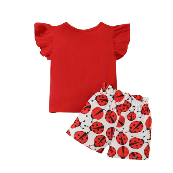 Baby & Kids 2pcs  Printed T-shirt Set (3mths-6yrs)