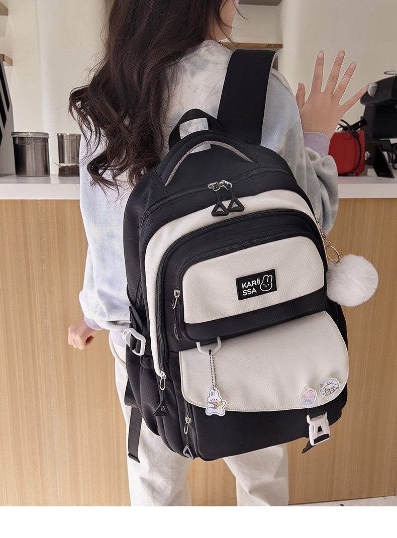 Kids Casual Premium School Backpack (Black)