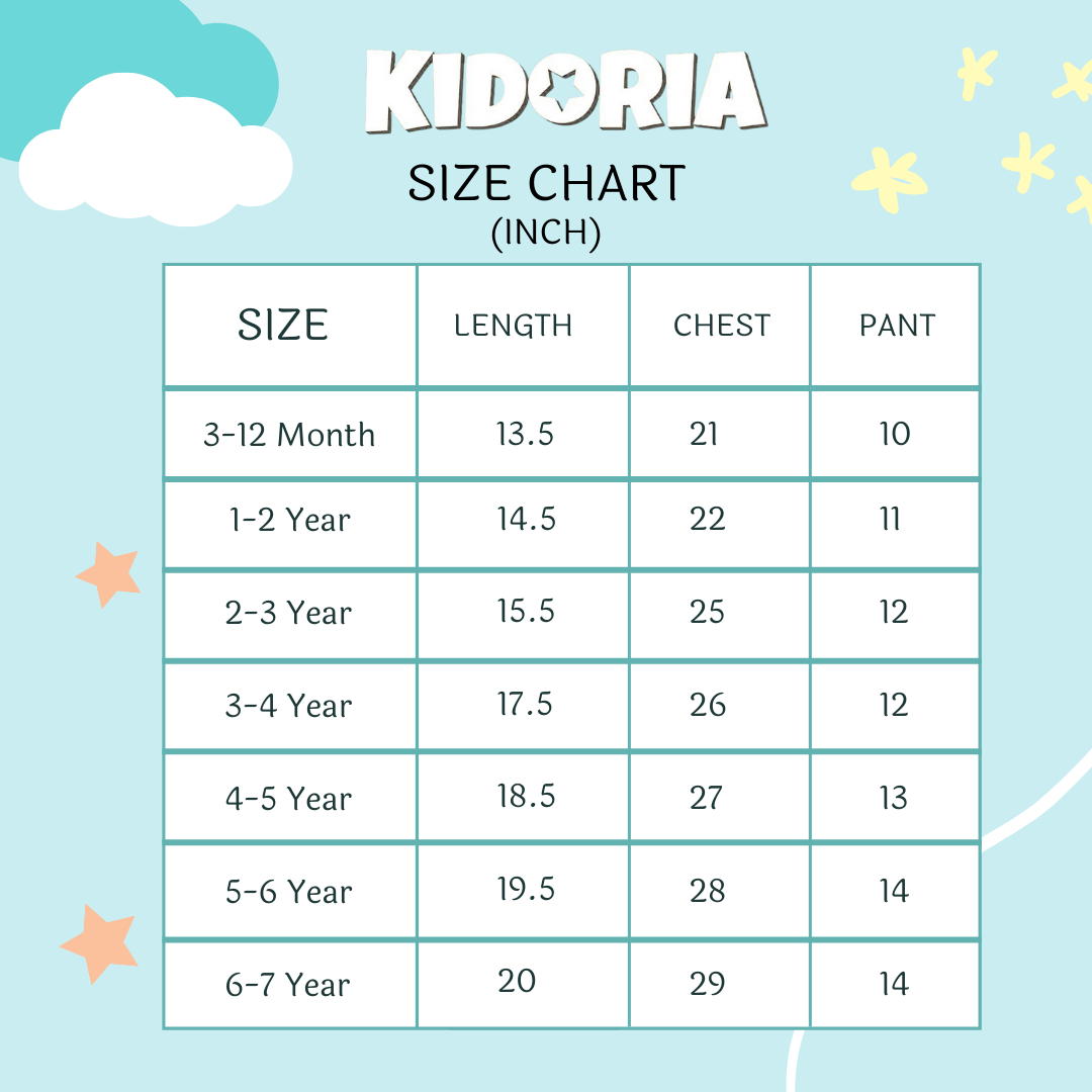 Baby & Kids 2pcs Printed T-shirt Set (3mths-6yrs)