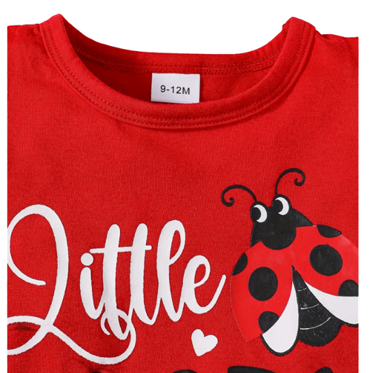 Baby & Kids 2pcs  Printed T-shirt Set (3mths-6yrs)