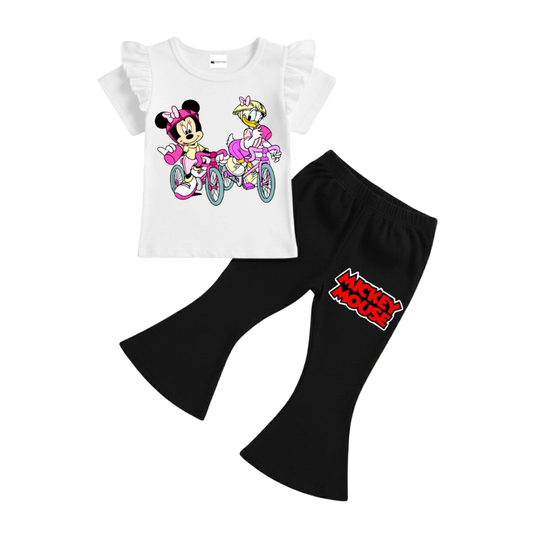 Baby & Kids 2pcs  Printed T-shirt Set (1years-7yrs)-0178