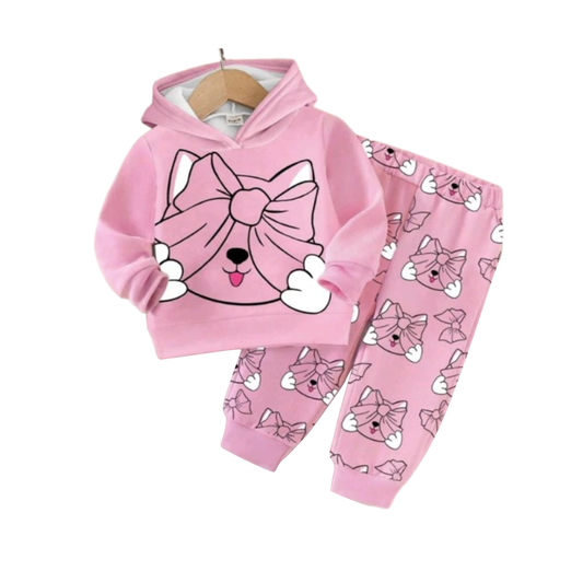 Kidoria Baby & Kids Winter Joggers & Sweatshirt Set (3M-8yrs)