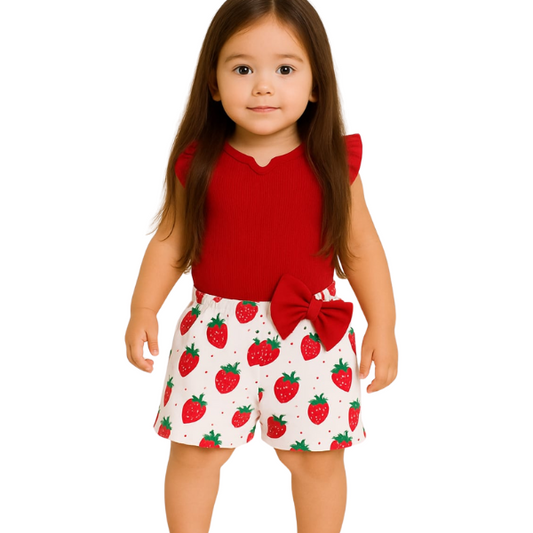 Baby & Kids 2pcs  Printed T-shirt Set (3mths-6yrs)