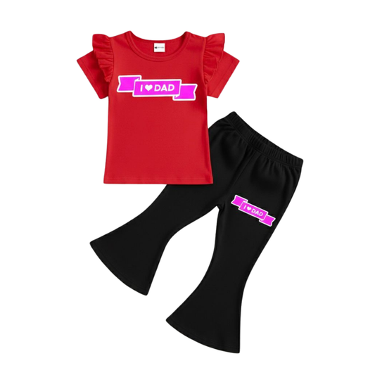 Baby & Kids 2pcs  Printed T-shirt Set (1years-7yrs)-0180