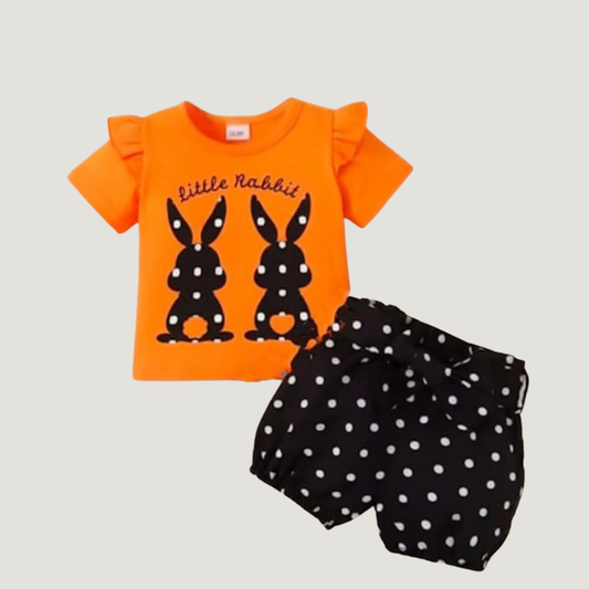 Baby & Kids 2pcs  Printed T-shirt Set (3mths-6yrs)-00149