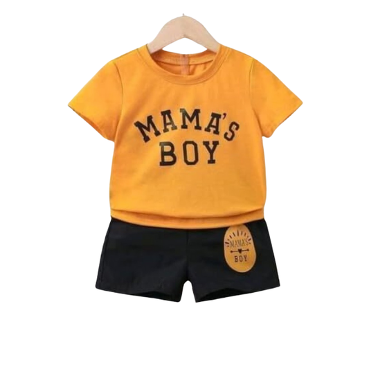 Baby & Kids 2pcs  Printed T-shirt Set (3mths-6yrs)
