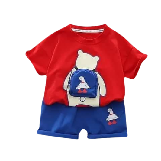Baby & Kids 2pcs  Printed T-shirt Set (3mths-6yrs)