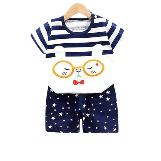 Baby & Kids 2pcs  Printed T-shirt Set (3mths-6yrs)