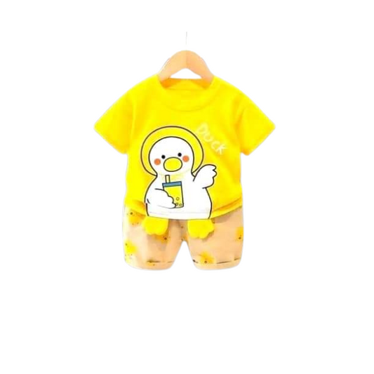 Baby & Kids 2pcs  Printed T-shirt Set (3mths-6yrs)