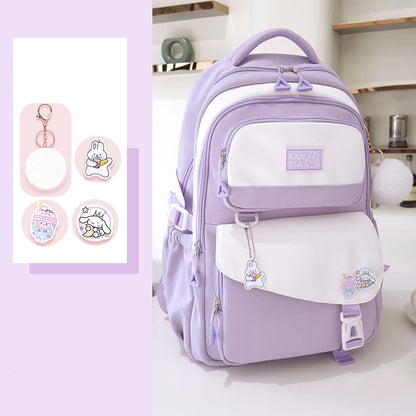 Kids Casual Premium School Backpack (Purple)