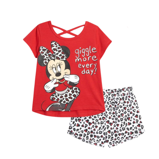 Baby & Kids 2pcs  Printed T-shirt Set (3mths-7yrs)