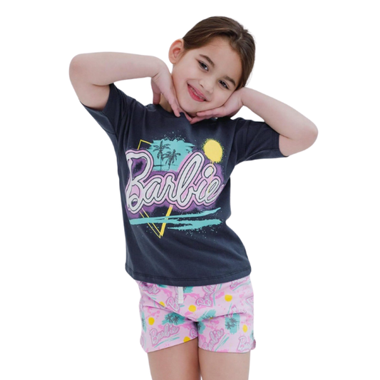 Baby & Kids 2pcs  Printed T-shirt Set (3mths-7yrs)
