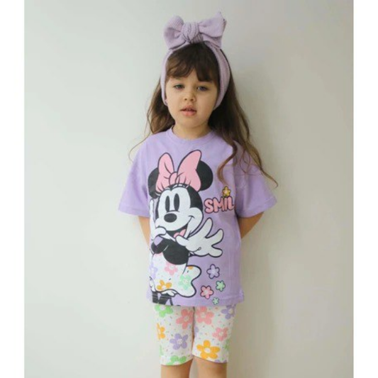 Baby & Kids 2pcs  Printed T-shirt Set (3mths-7yrs)
