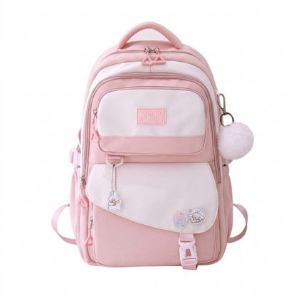 Kids Casual Premium School Backpack (Pink)