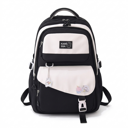 Kids Casual Premium School Backpack (Black)