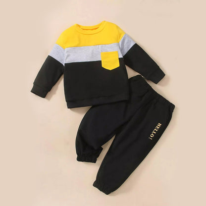 Kidoria Baby & Kids Winter Joggers & Sweatshirt Set (3M-8yrs)