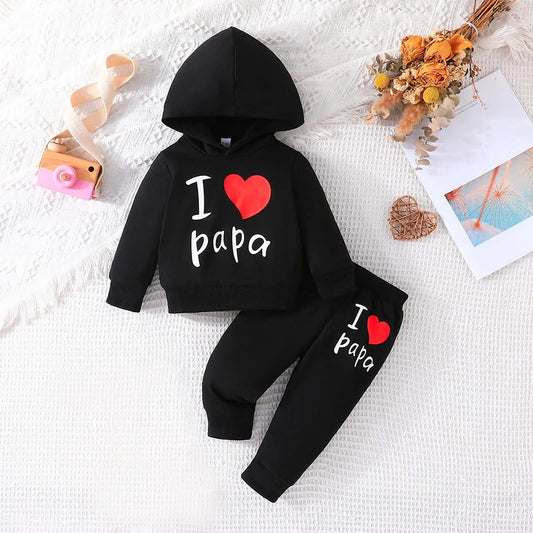 Kidoria Baby & Kids Winter Joggers & Sweatshirt Set (3M-8yrs)