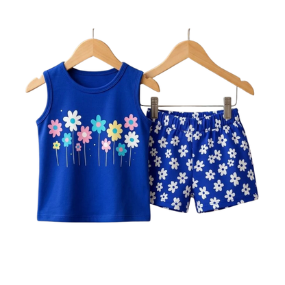 Baby & Kids 2pcs  Printed T-shirt Set (3mths-6yrs)-0154