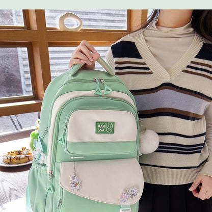 Kids Casual Premium School Backpack (Mint Green)