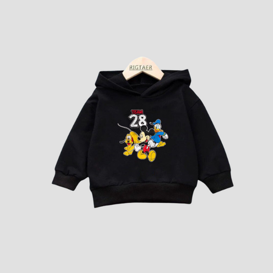 Baby & Kids Winter Printed Hoddie (1yrs-6yrs)