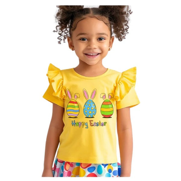 Baby & Kids 2pcs  Printed T-shirt Set (1yrs-6yrs)