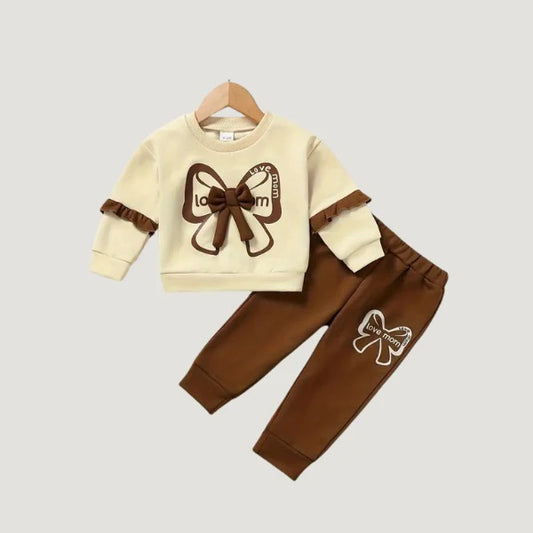 Kidoria Baby & Kids Winter Joggers & Sweatshirt Set (3M-8yrs)