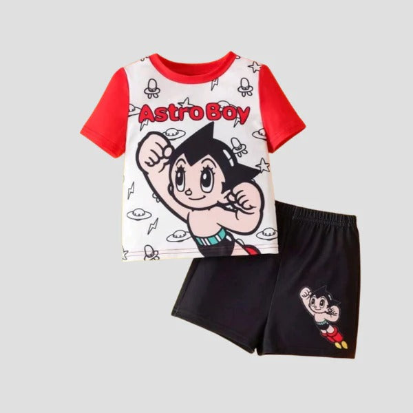Baby & Kids 2pcs Printed T-shirt Set (3mths-6yrs)