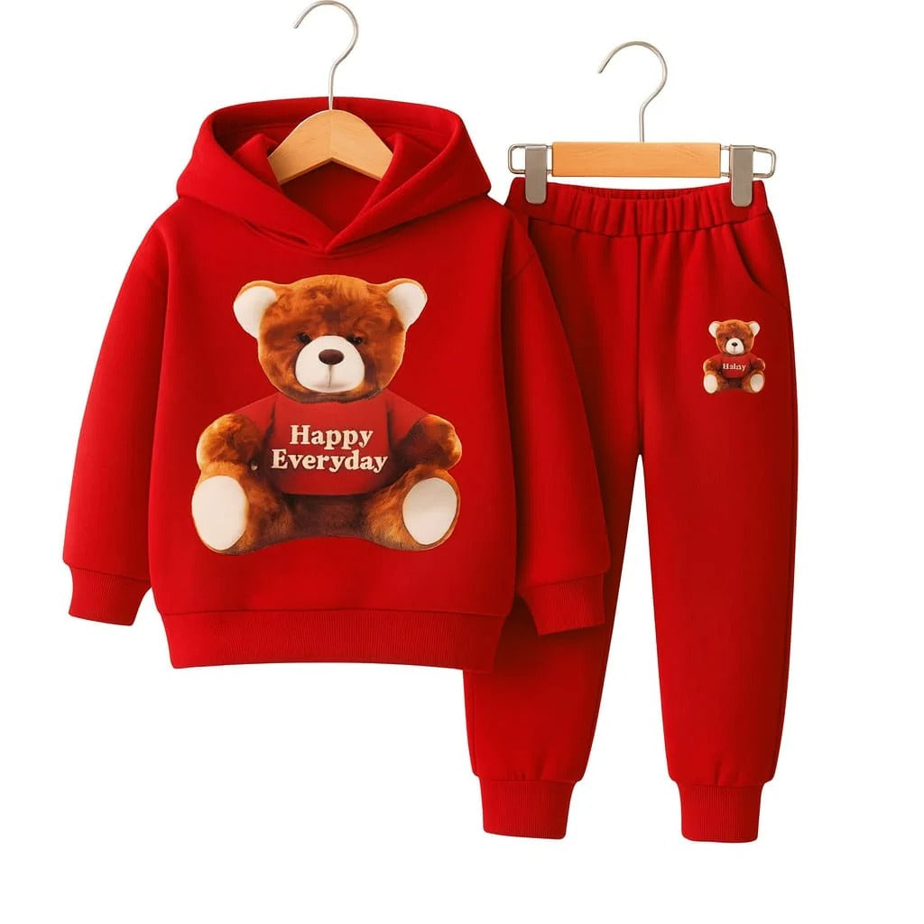 Kidoria Baby & Kids Winter Joggers & Sweatshirt Set (3M-8yrs)