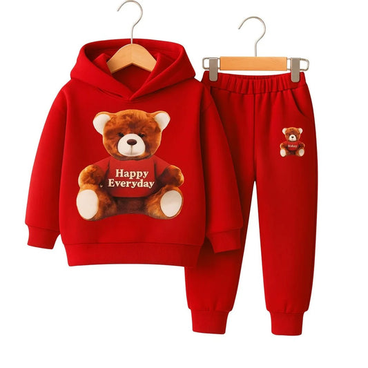 Kidoria Baby & Kids Winter Joggers & Sweatshirt Set (3M-8yrs)