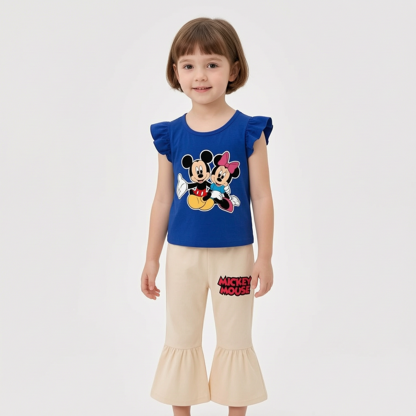 Baby & Kids 2pcs  Printed T-shirt Set (1years-7yrs)-0200
